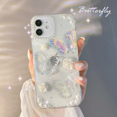 Coque de Protection à motif papillon en relie | Smarty Paris